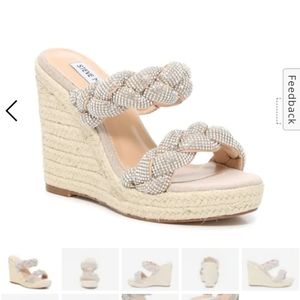 Steve Madden Uzo Rhinestone Espadrilles